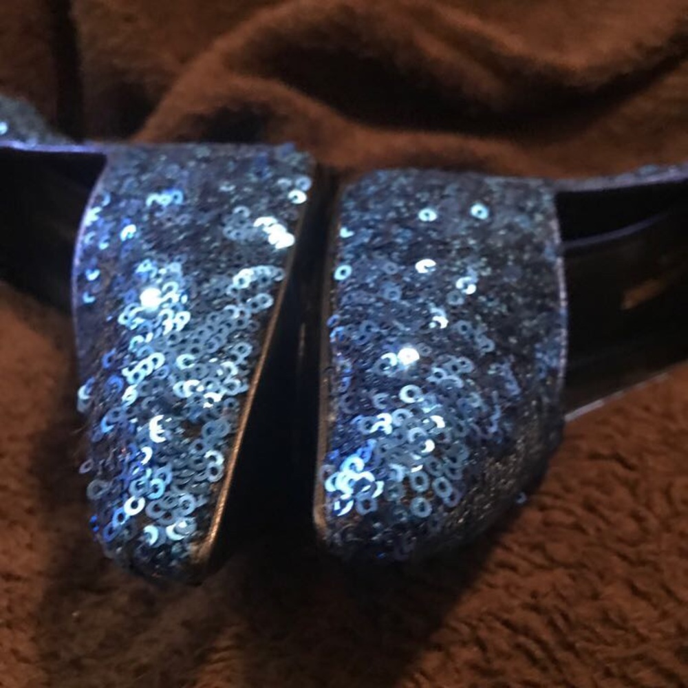 Saint Laurent Paris Sequin Pumps YSL - Picture 4 of 8